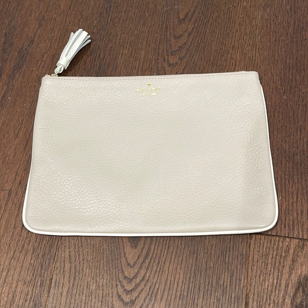 Kate Spade Light Tan / Blush Pouch or Clutch
